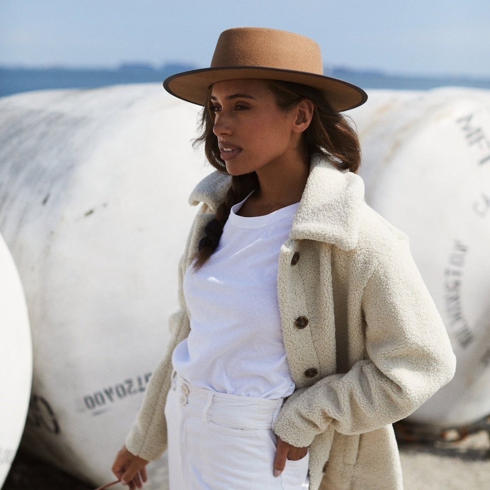 Yellow 108 John Fedora Camel Hat